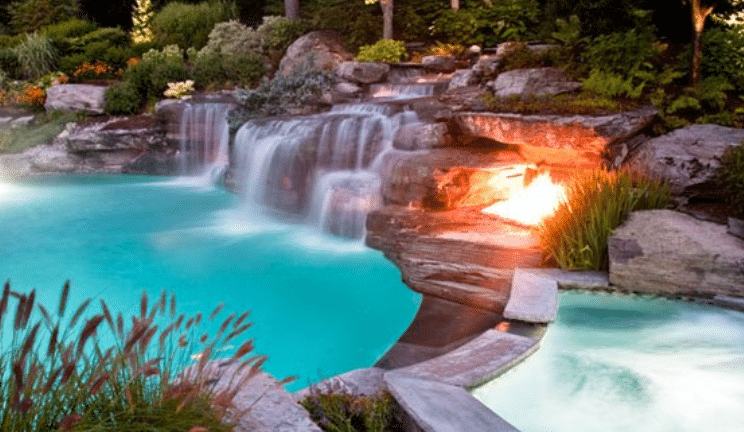 Customize Your Pool With a Beautiful Rock Waterfall In San Diego